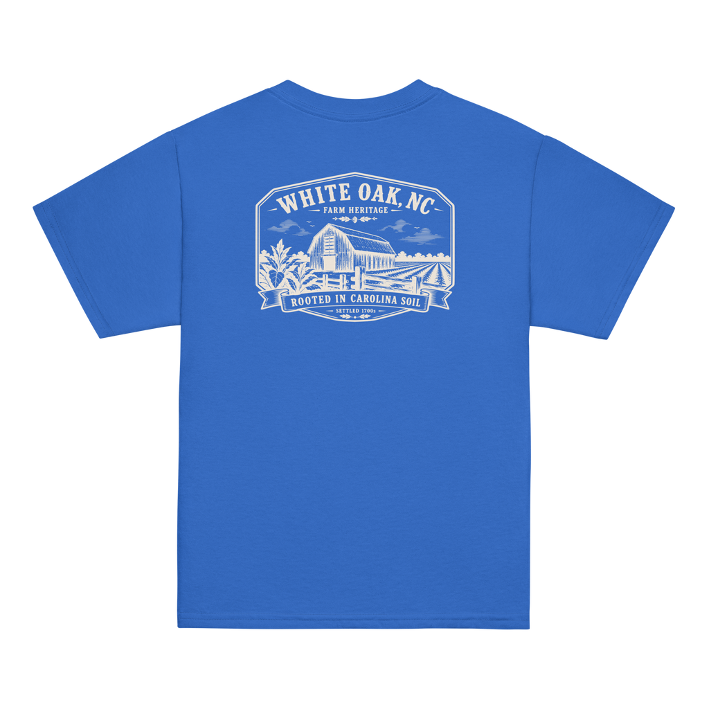 White Oak, NC - Farm Heritage - Youth Classic Tee