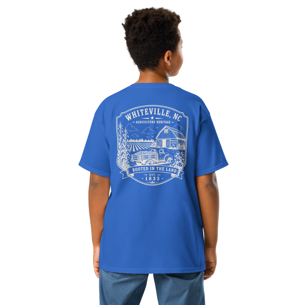 Whiteville, NC - Rooted In The Land - Youth Classic Tee