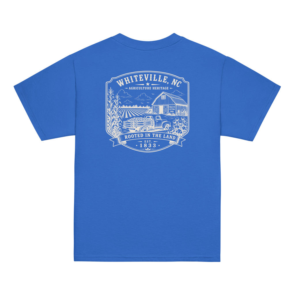 Whiteville, NC - Rooted In The Land - Youth Classic Tee