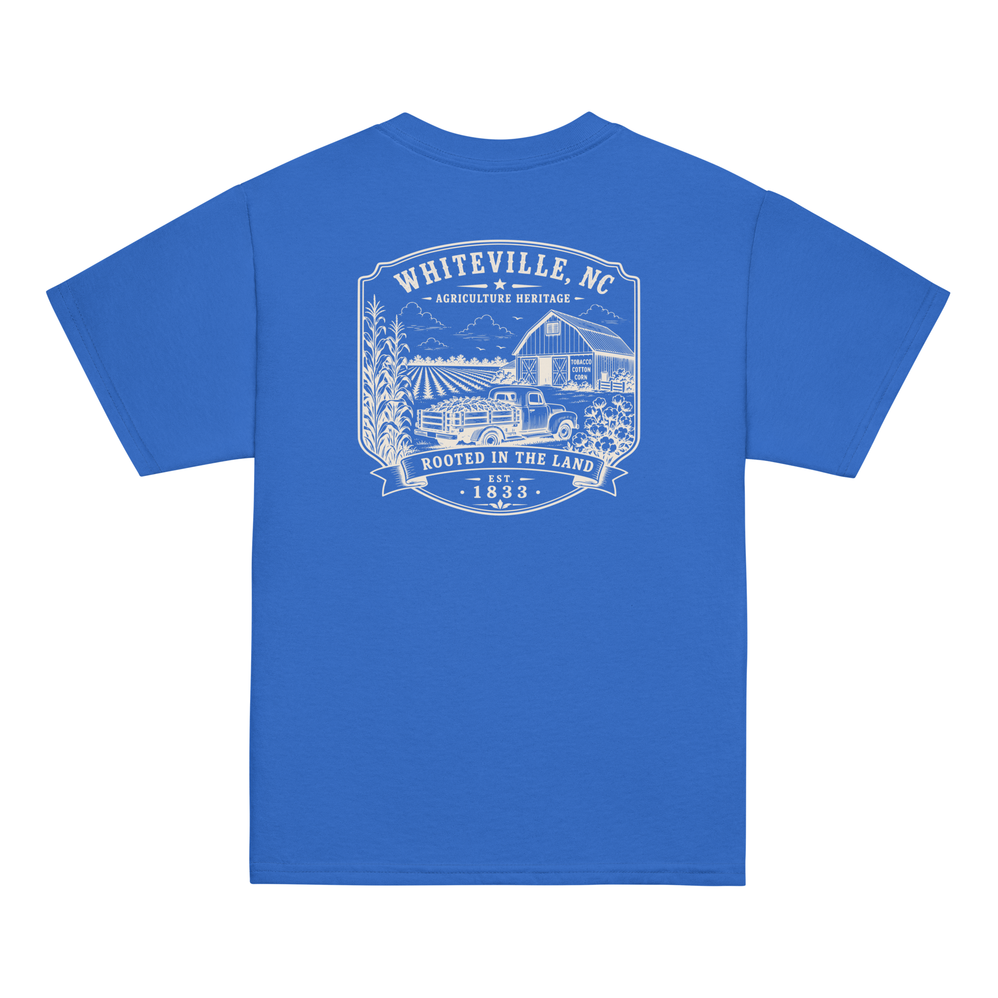 Whiteville, NC - Rooted In The Land - Youth Classic Tee