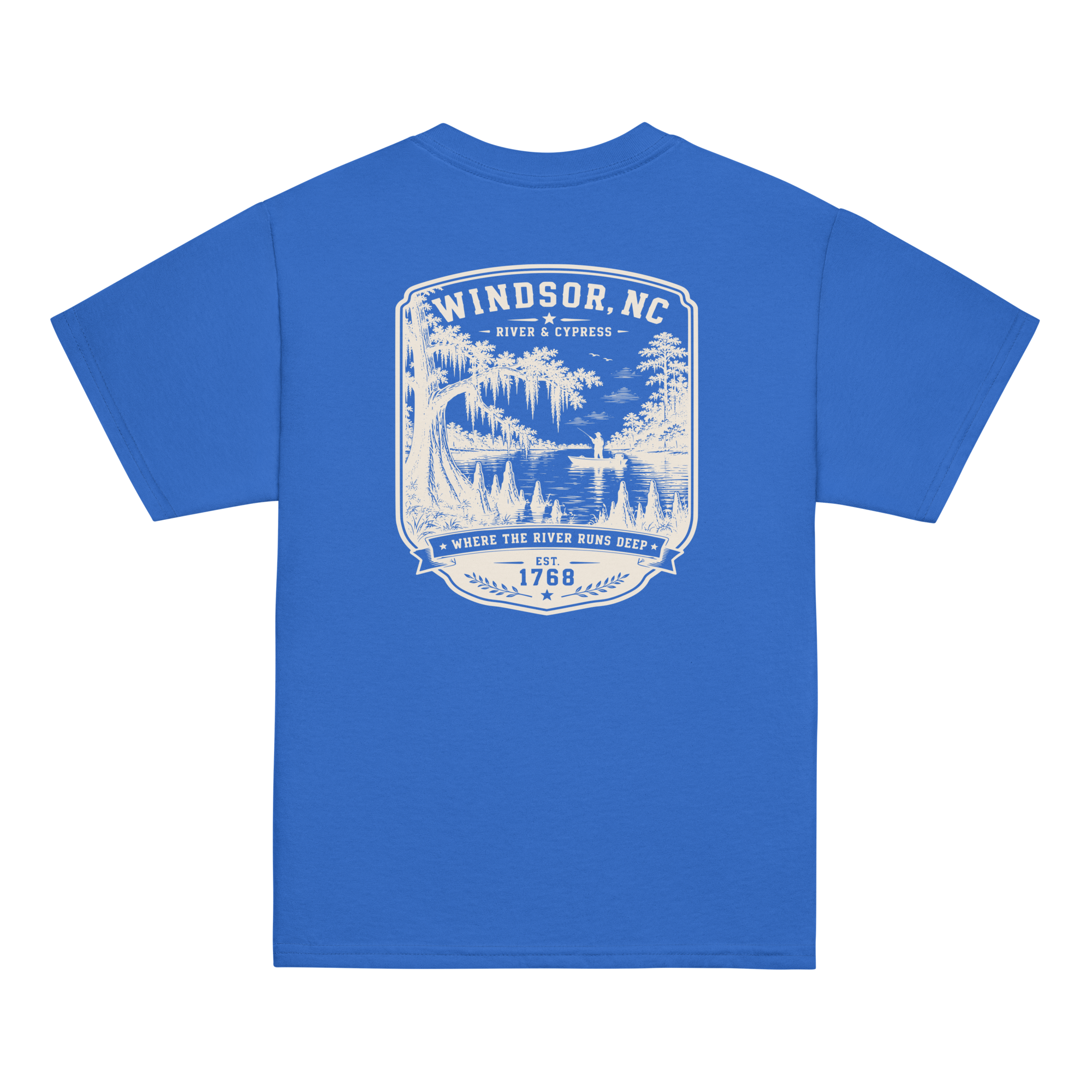Windsor, NC - River & Cypress - Youth Classic Tee