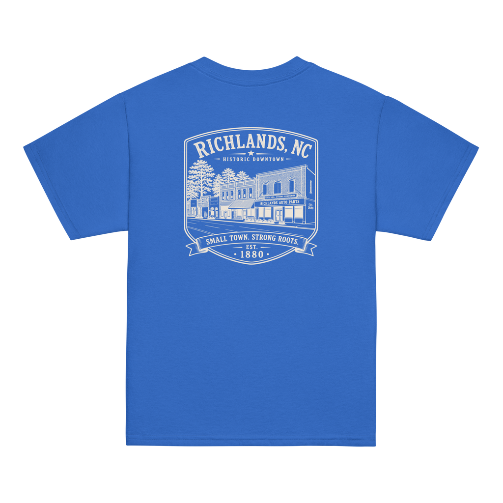 Richlands, NC - Small Town. Strong Roots - Youth Classic Tee