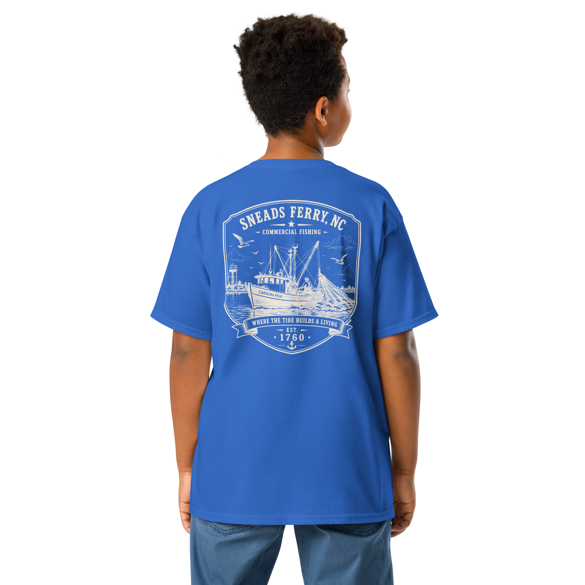 Sneads Ferry, NC - Carolina Pride - Youth Classic Tee