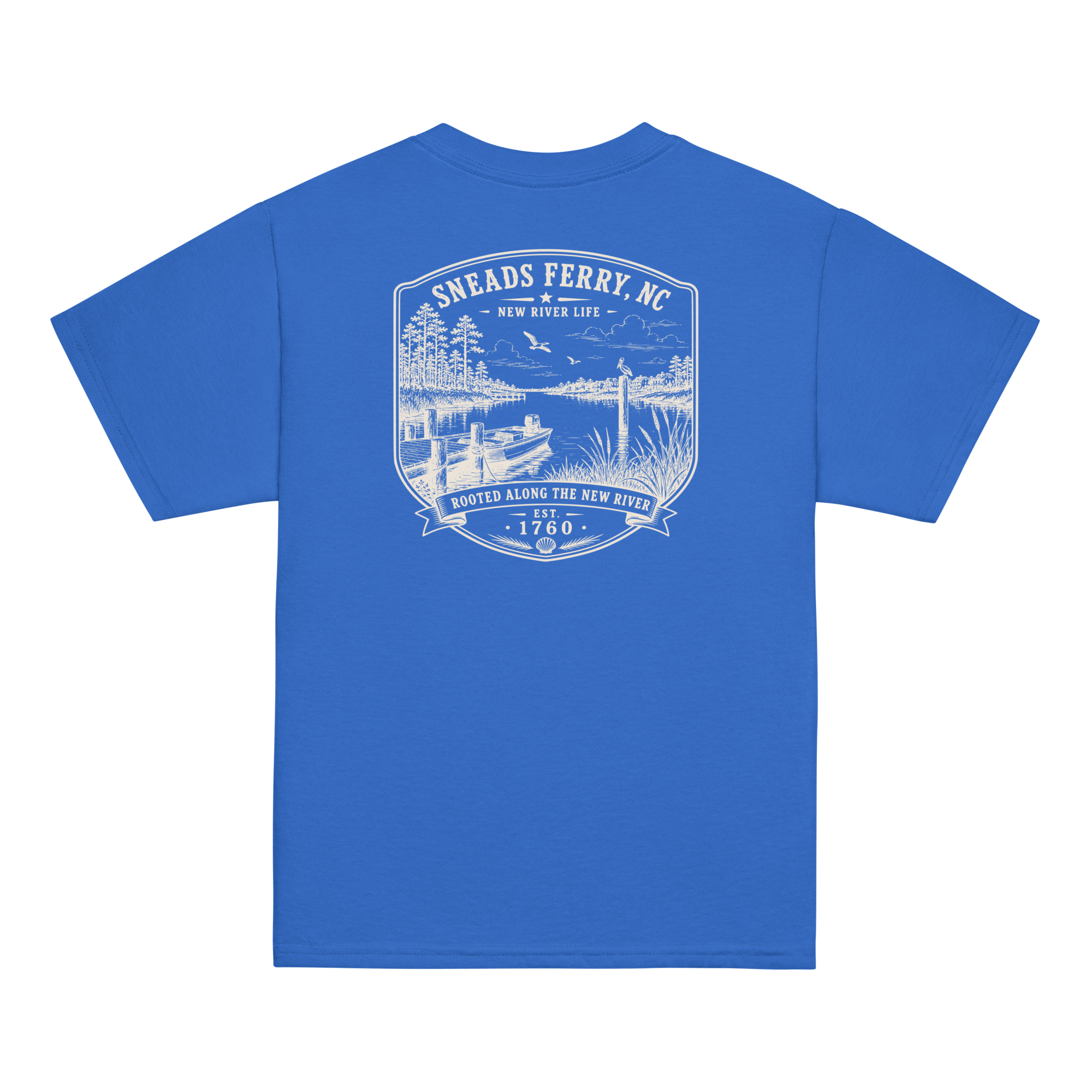 Sneads Ferry, NC - Along The New River - Youth Classic Tee
